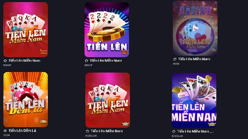Bài Tiến lên miền Nam thu hút người chơi tham gia trải nghiệm