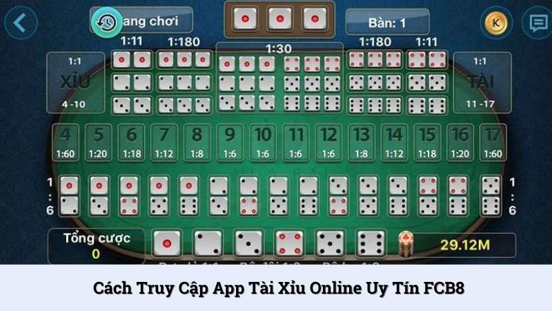 Trải nghiệm trò chơi qua app tài xỉu online uy tín dễ dàng