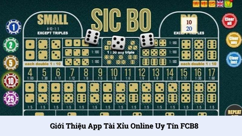 Tài xỉu là trò chơi cá cược hấp dẫn trên app nhà cái trực tuyến